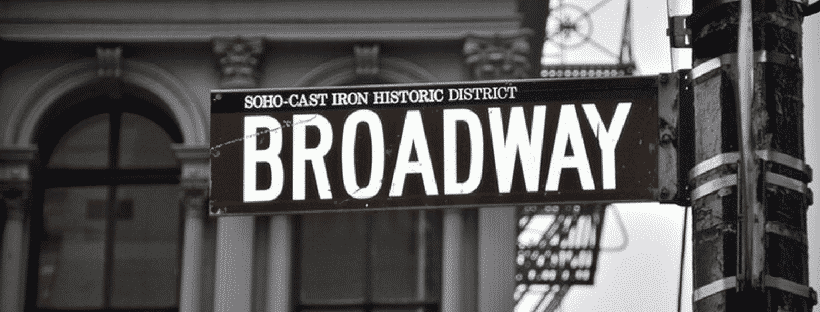 USA Travel - Broadway street sign