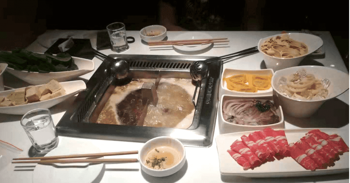 Shanghai hotpot is a fun thing to do!