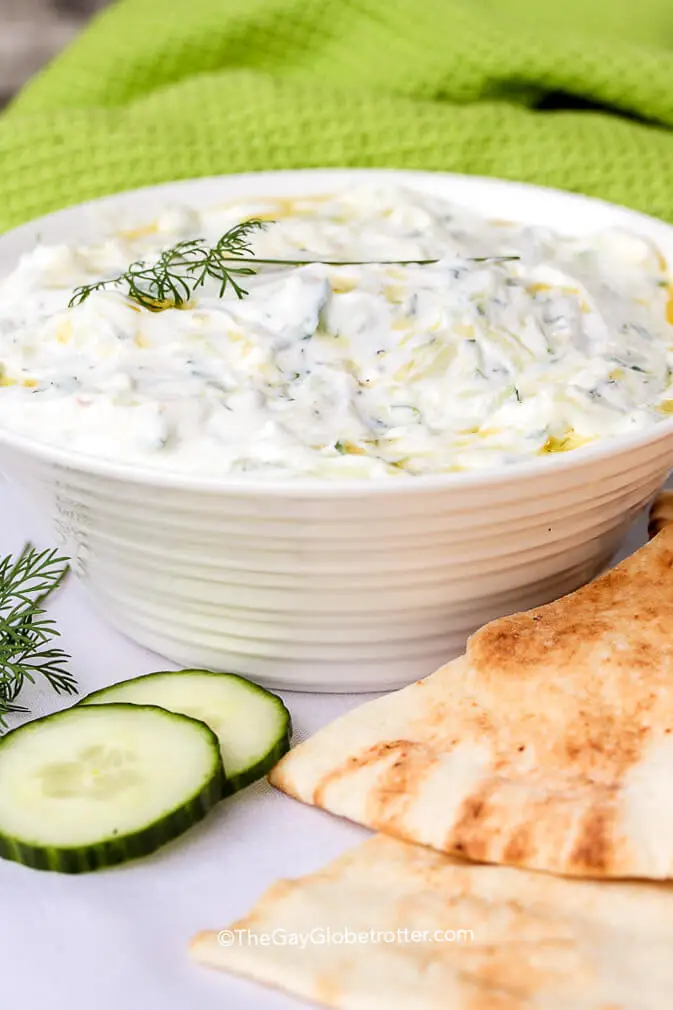 Delicious tzatziki sauce