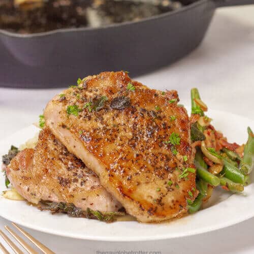 Pan Seared Pork Chops - The Gay Globetrotter