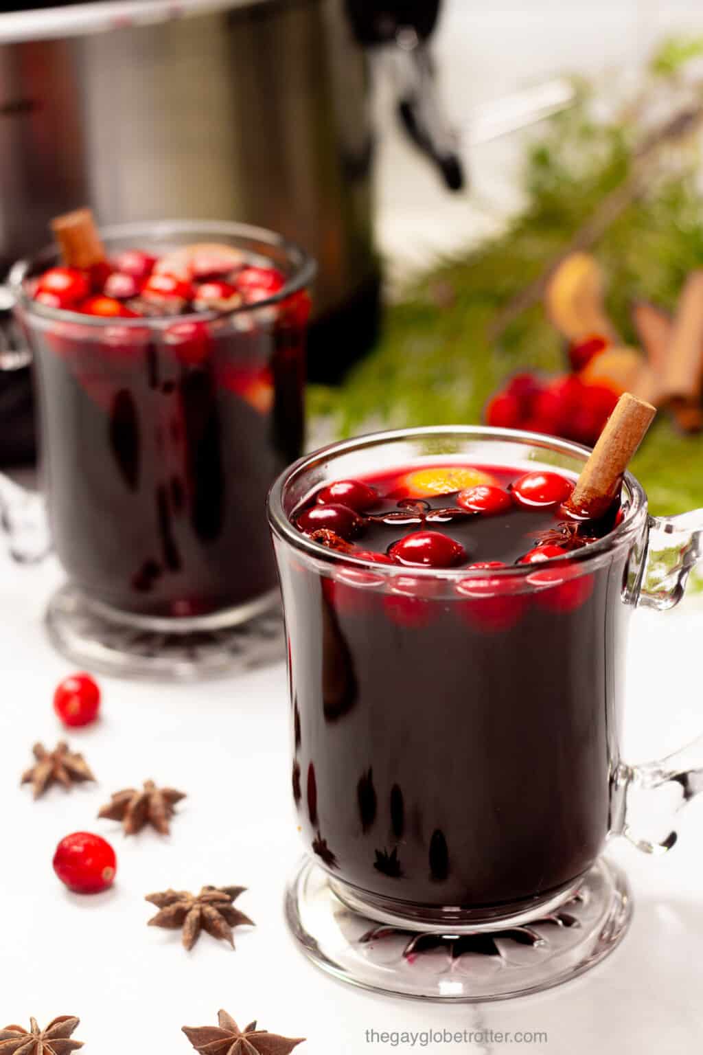 Slow Cooker Mulled Wine {Best Ever} - The Gay Globetrotter