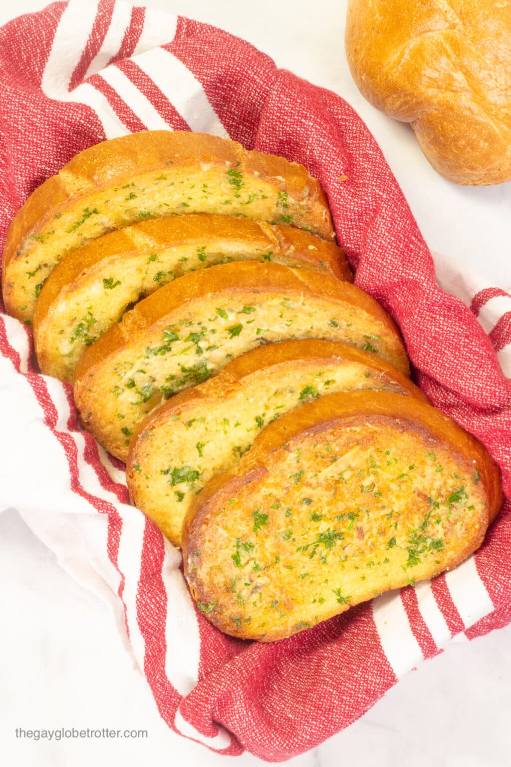 Roasted Garlic Bread {Best You'll Ever Make} The Gay Globetrotter