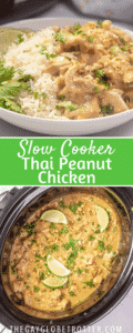 Slow Cooker Thai Peanut Chicken - The Gay Globetrotter