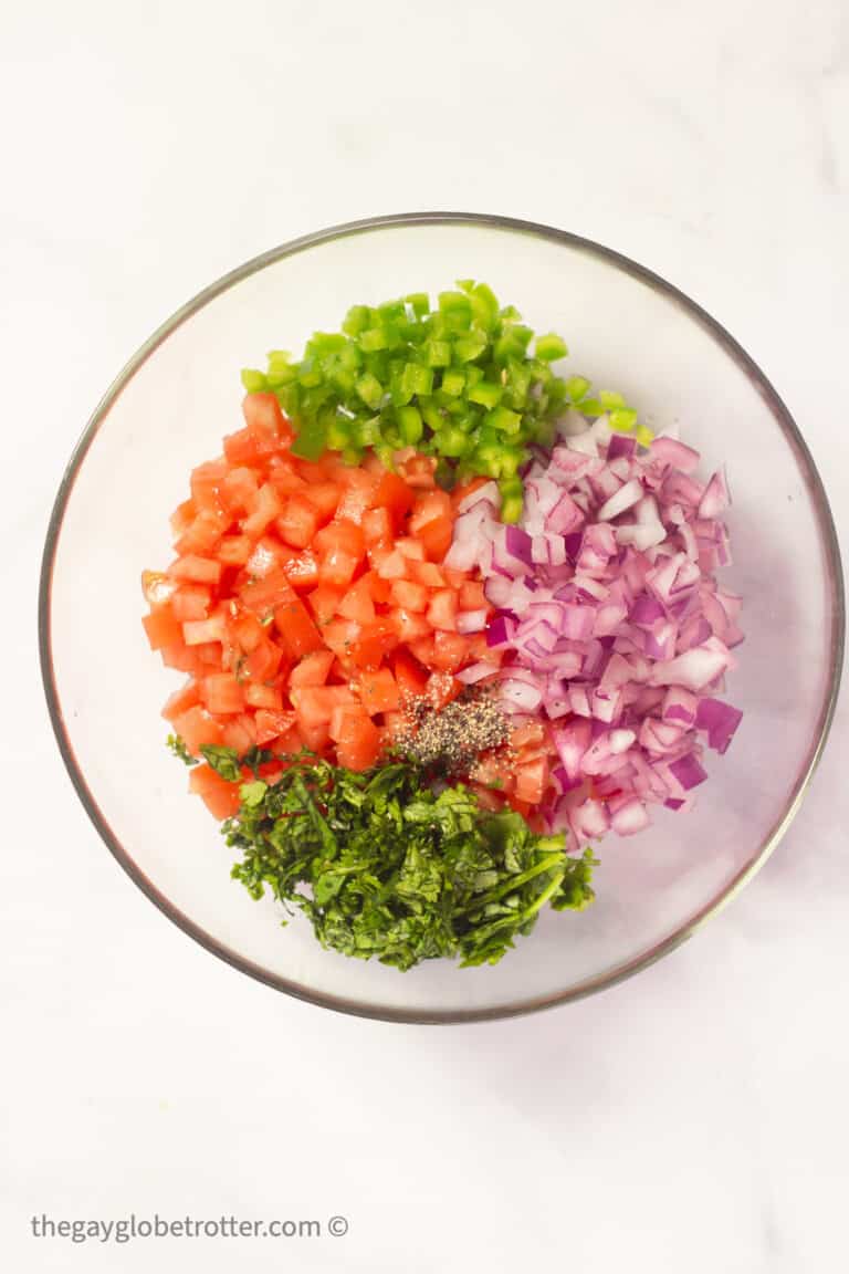 Homemade Pico De Gallo {Garden Fresh} - The Gay Globetrotter