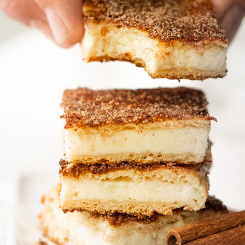 Churro Cheesecake Bars - {Flaky and Fantastic!} - The Gay Globetrotter