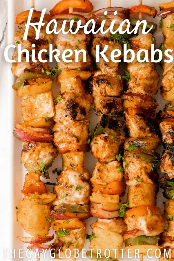 Hawaiian chicken kebabs hotsell